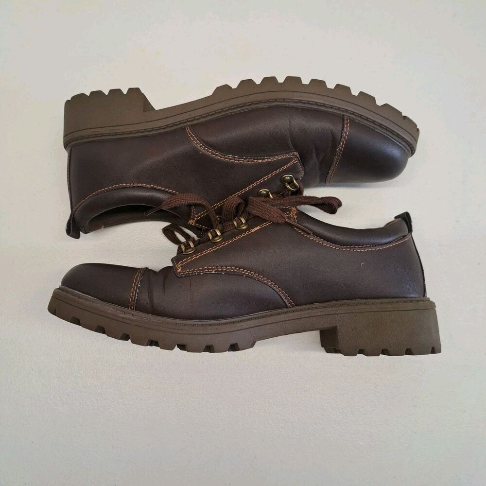 Bongo Lana Y2K Women's 10 Brown Oxford Shoes - Picture 3 of 7